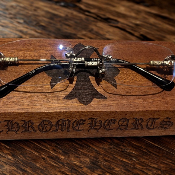 Chrome Hearts “Pills III” Eyeglasses – Titanium & .925 Sterling Silver Frame - Picture 1 of 1